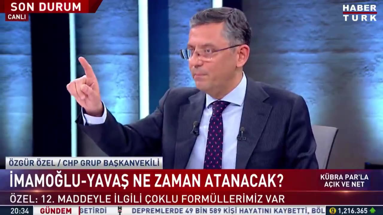 CHP'li Özel: Belediye başkanları için vekil tayini şartları