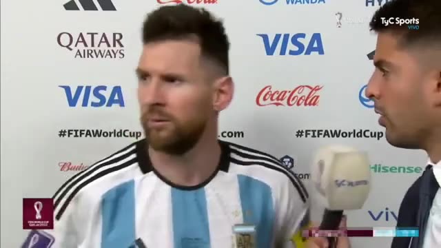 Messi, Weghorst'a tepki anlarını ilk kez anlattı