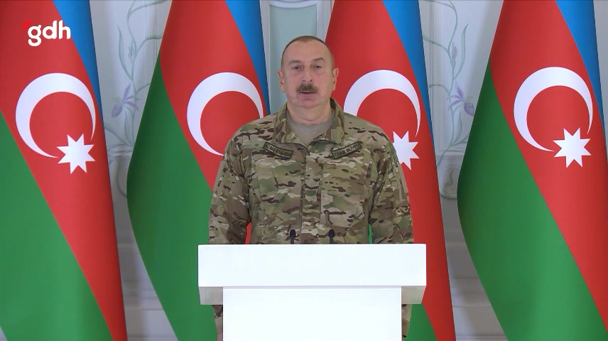 Aliyev: Azerbaycan askeri harcamaları rekor seviyeye ulaştı