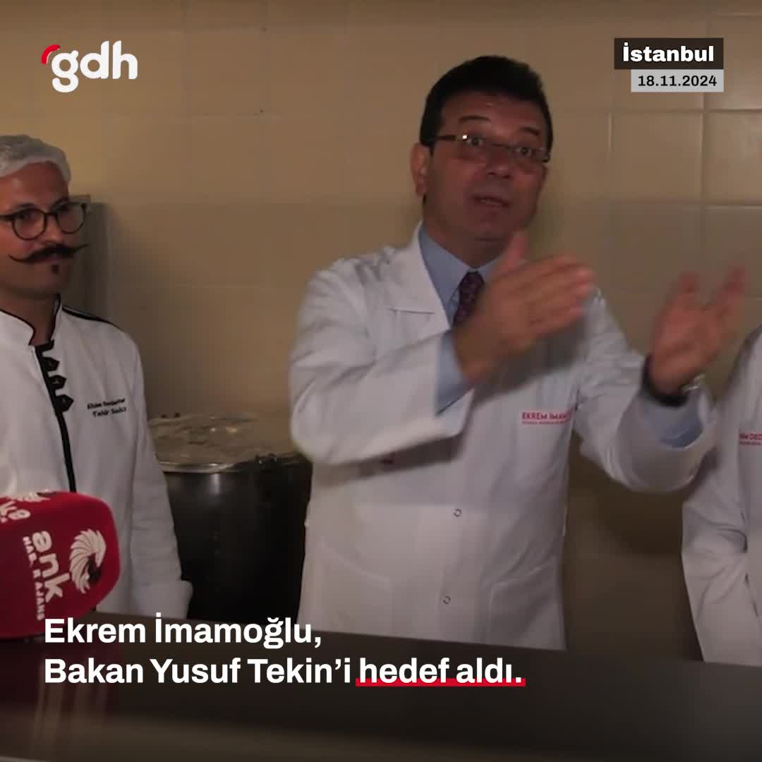 İmamoğlu'ndan Tekin'e eleştiri: "Yalan, hurafe."