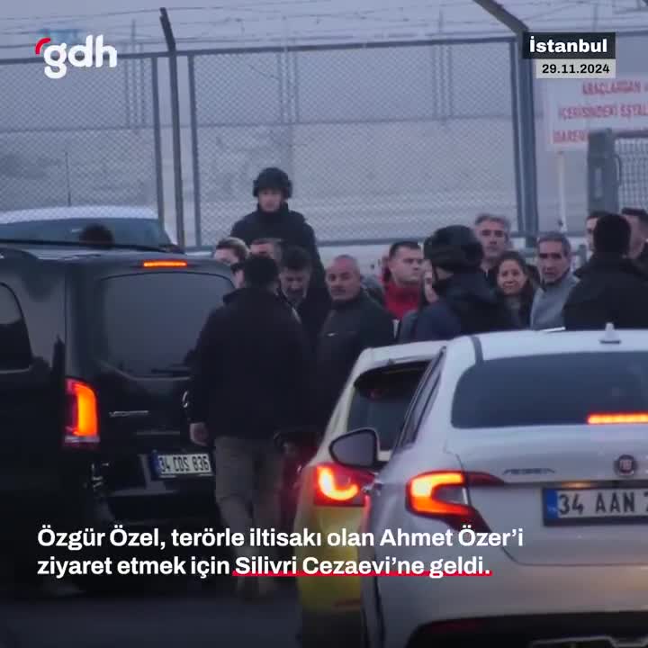 Özgür Özel, tutuklu Esenyurt Belediye Başkanı'nı ziyaret etti