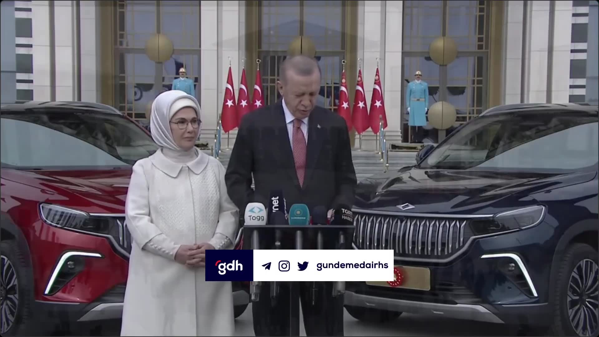 Erdoğan: Togg'u milletimizin evinden yollara uğurluyoruz