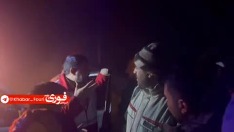 İran Kızılay: Arama kurtarma ekiplerimiz akaryakıt kokusu aldı
