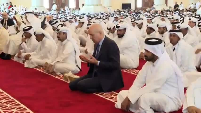 TBMM Başkanı Kurtulmuş, Yılmaz ve Fidan Haniye'nin cenazesinde