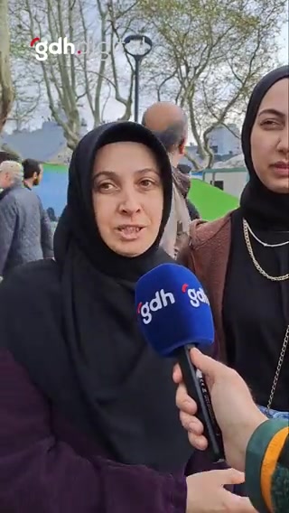 Sakarya’dan İstanbul’a TCG Anadolu için gelen vatandaş: "Değişim sona erer!"