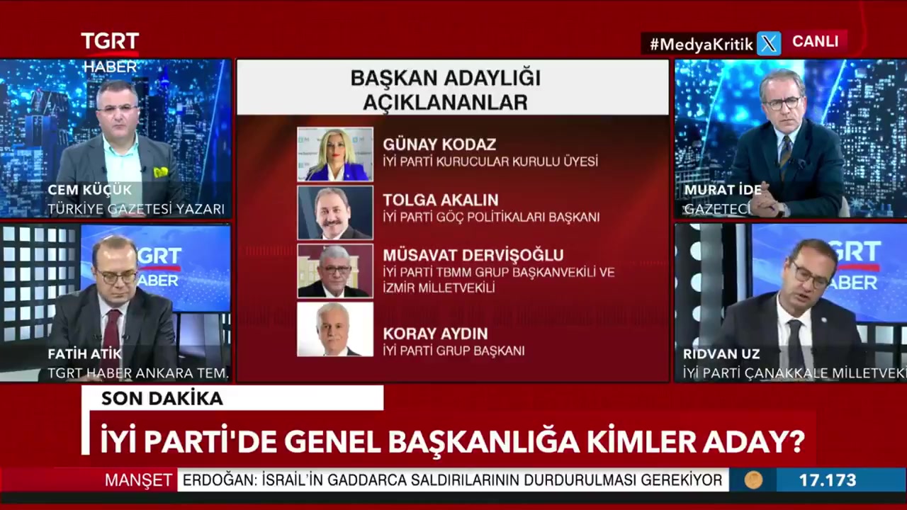 Rıdvan Uz: Tolga Akalın olmasa Akşener aday olurdu