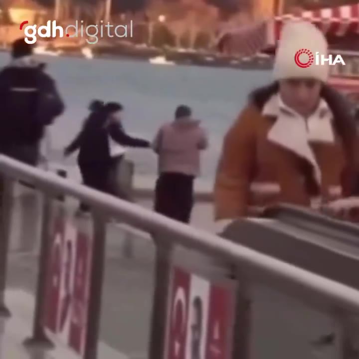 Kadıköy sahilinde yaşlı kadına köpek saldırısı!