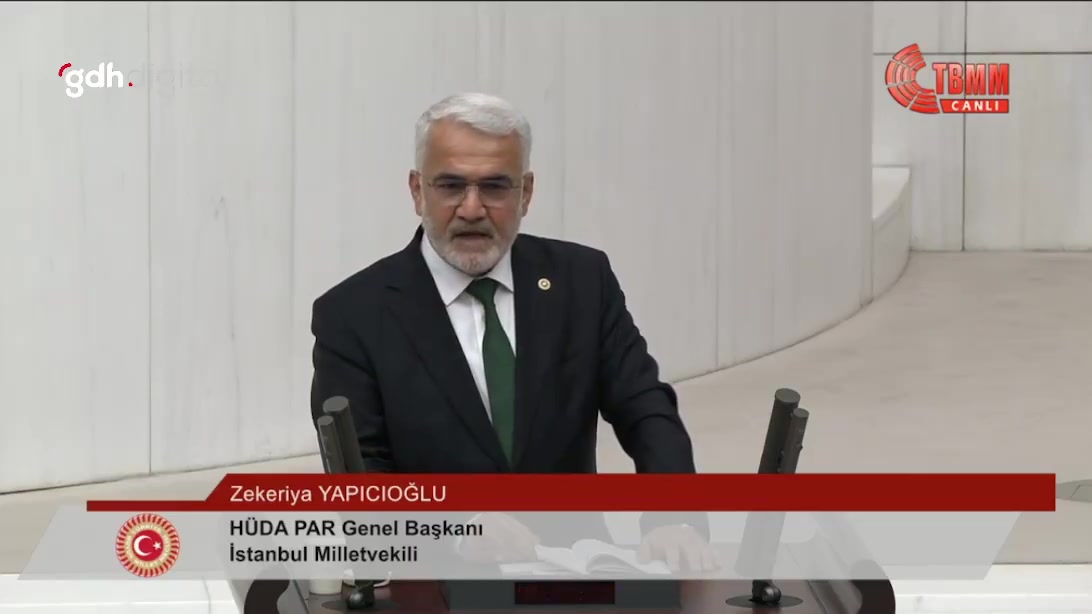 Yapıcıoğlu’ndan CHP ve DEM Parti'ye: Haddini bil, otur yerine!