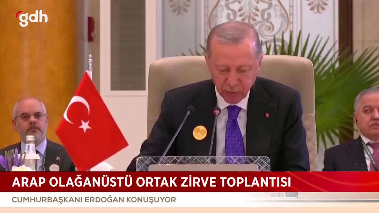 Erdoğan: Batı'nın desteği Müslüman ülkelerin tepkisizliğiyle sürdü