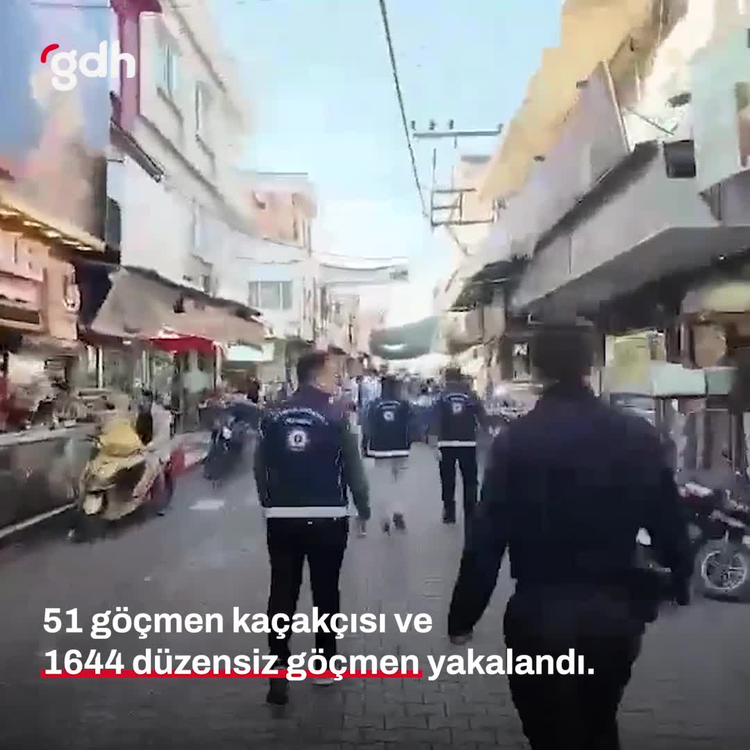 "Operasyon Kalkan-30": 51 kaçakçı, 1644 düzensiz göçmen yakalandı