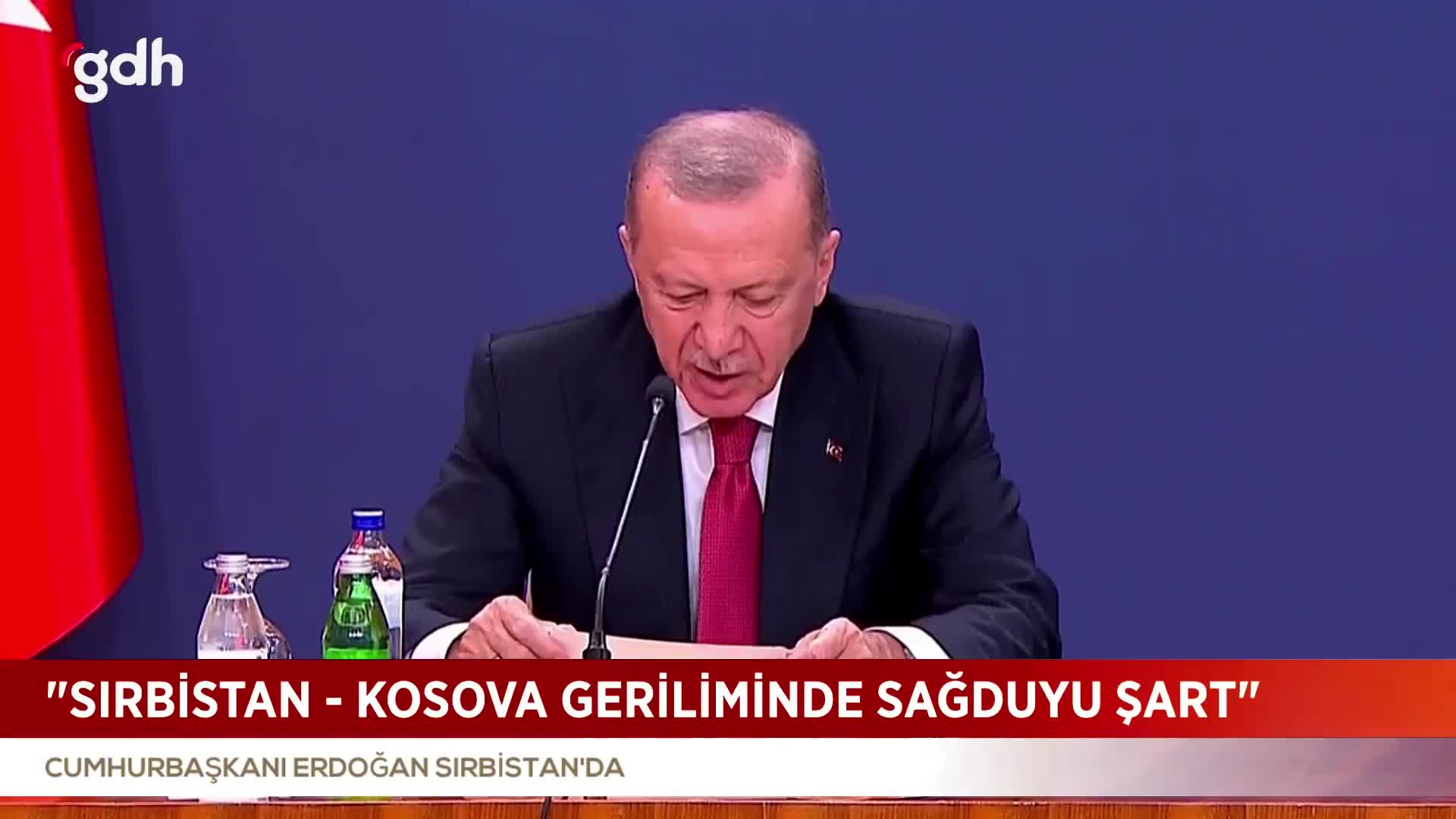 Erdoğan: Sırbistan-Kosova geriliminde sağduyu şart