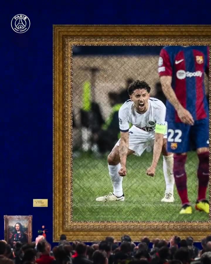 PSG'nin Barcelona galibiyeti sonrası paylaşımı 👇🏼
