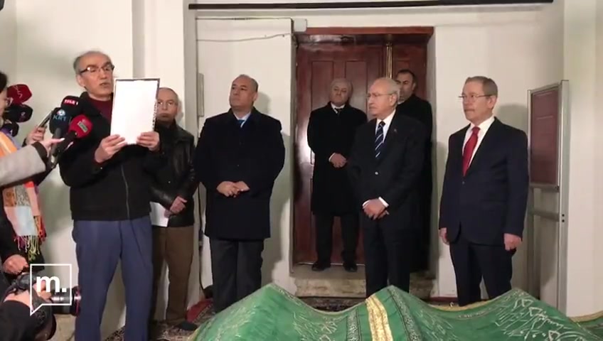 Kılıçdaroğlu, Konya'da Seyyid Mahmud Hayrani türbesini ziyaret etti