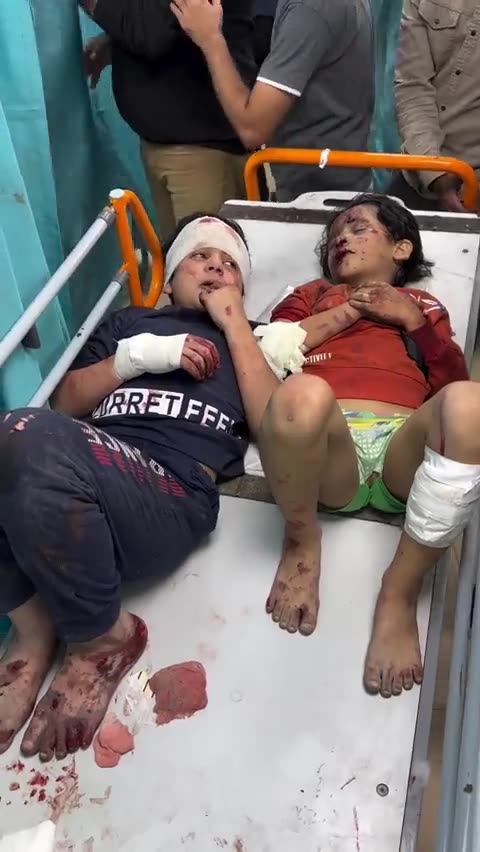 İsrail ordusu, Gazze’deki çocukları bombalamaya devam ediyor