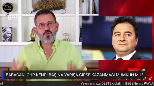 Fatih Portakal: Ali Babacan CHP'yle seçime girmeseydi kaybederdi