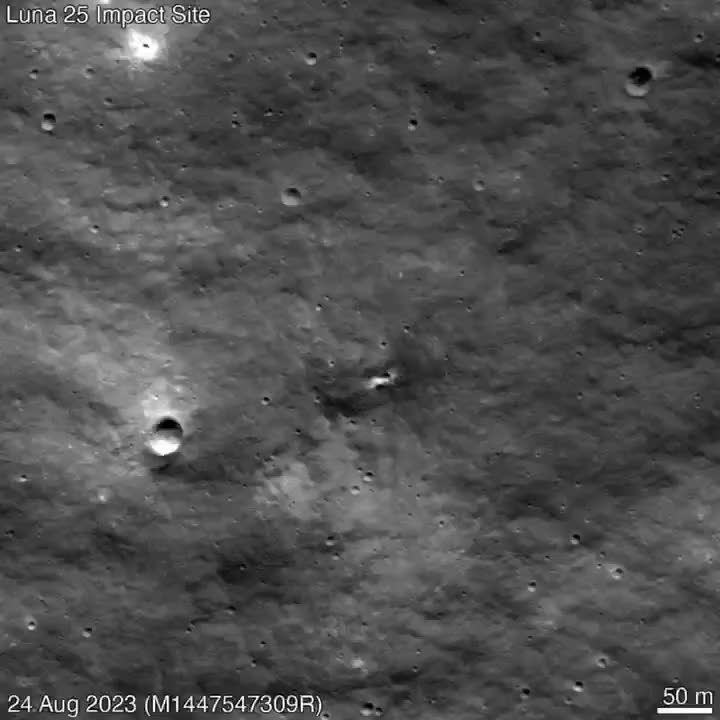 NASA: Luna-25, Ay yüzeyinde krater oluşturmuş olabilir