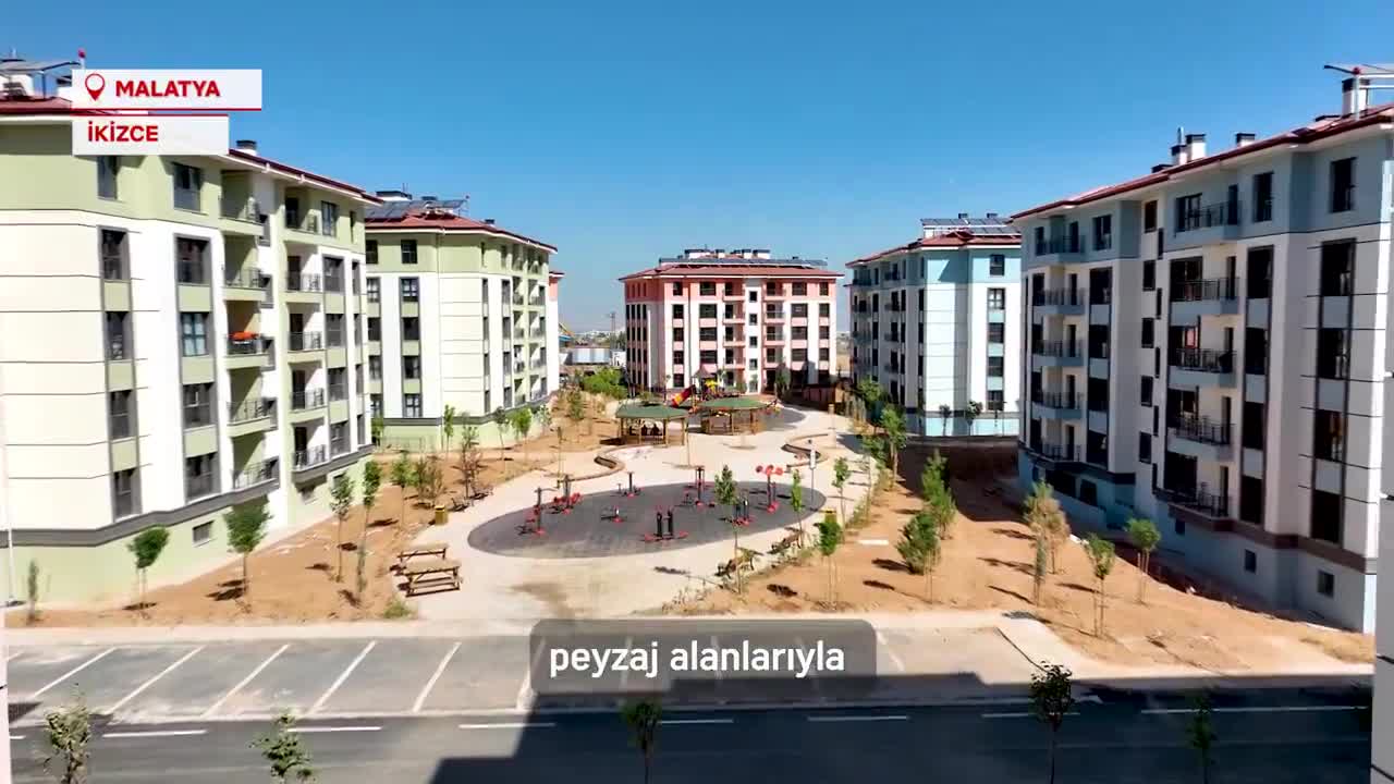Deprem bölgesinde yeni yaşam alanları, 10 bin aileye ev sağlıyor