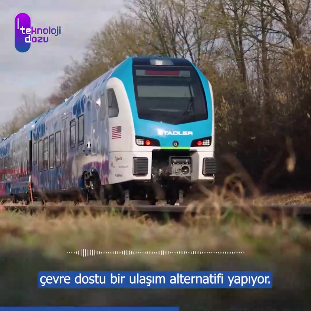 Hidrojenli Flirt H2 Treni: Sıfır Emisyon, 127 km/h Hız