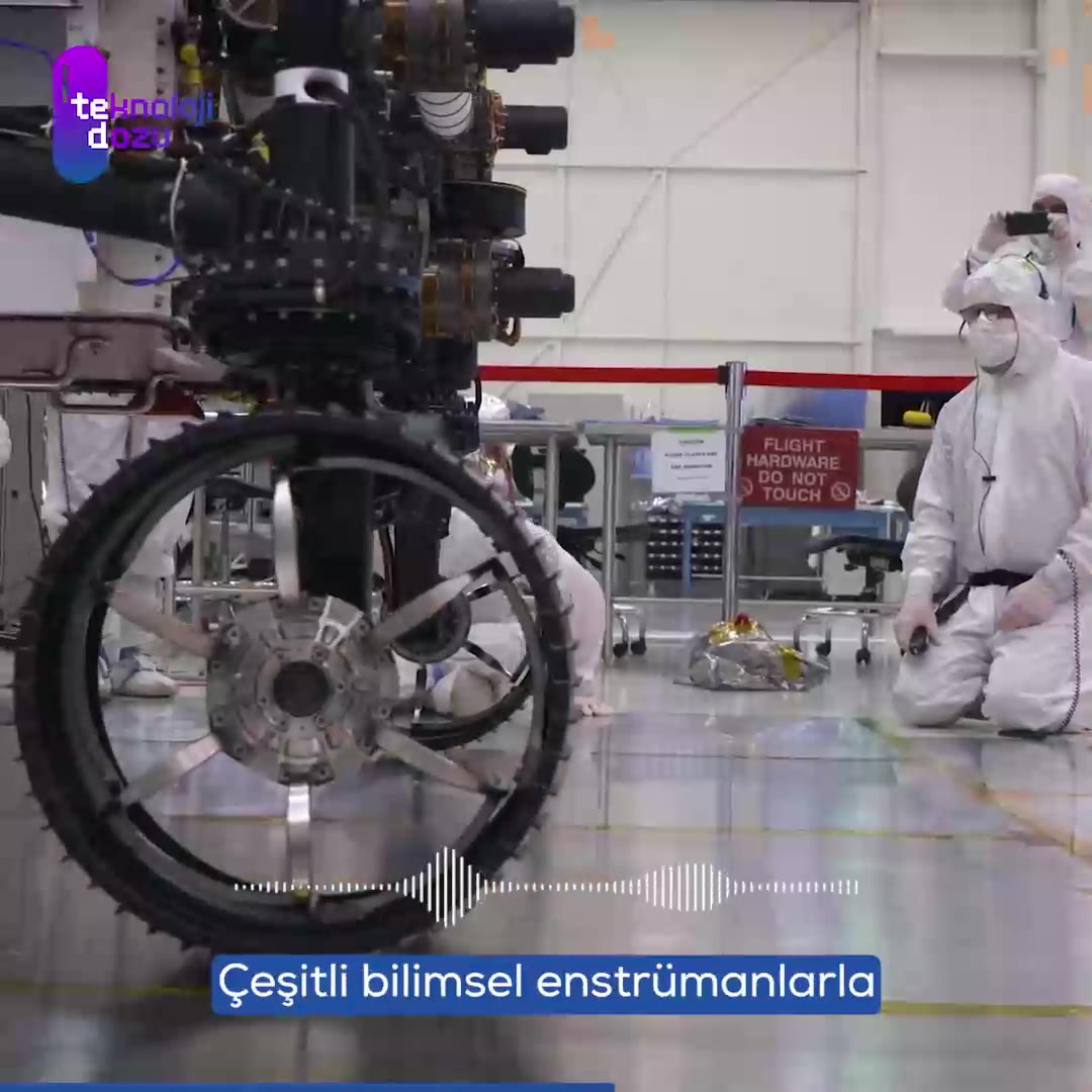 NASA'nın Perseverance aracı Mars'ı keşfediyor!