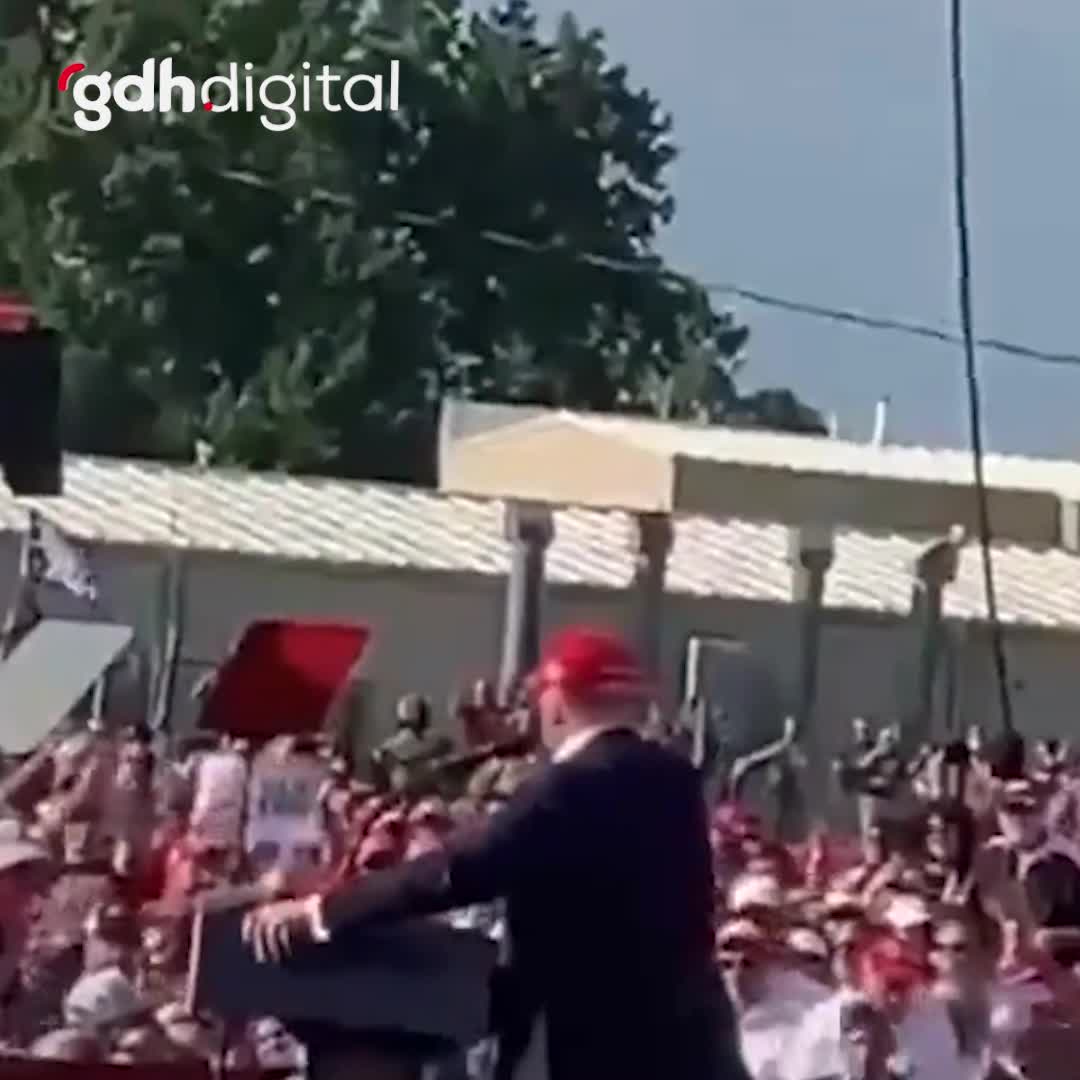 Trump'a suikast girişimi görüntülendi