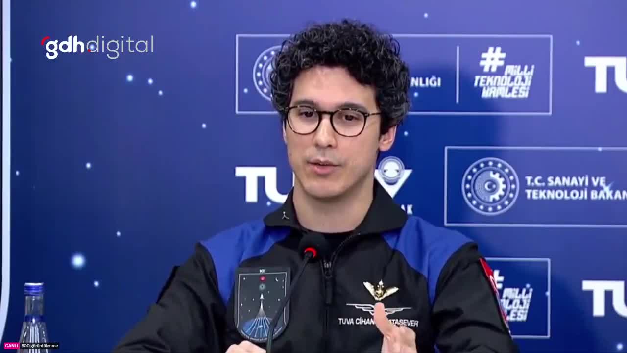 Türkiye'nin ikinci astronotu gençlere: İddialı hayaller kurun