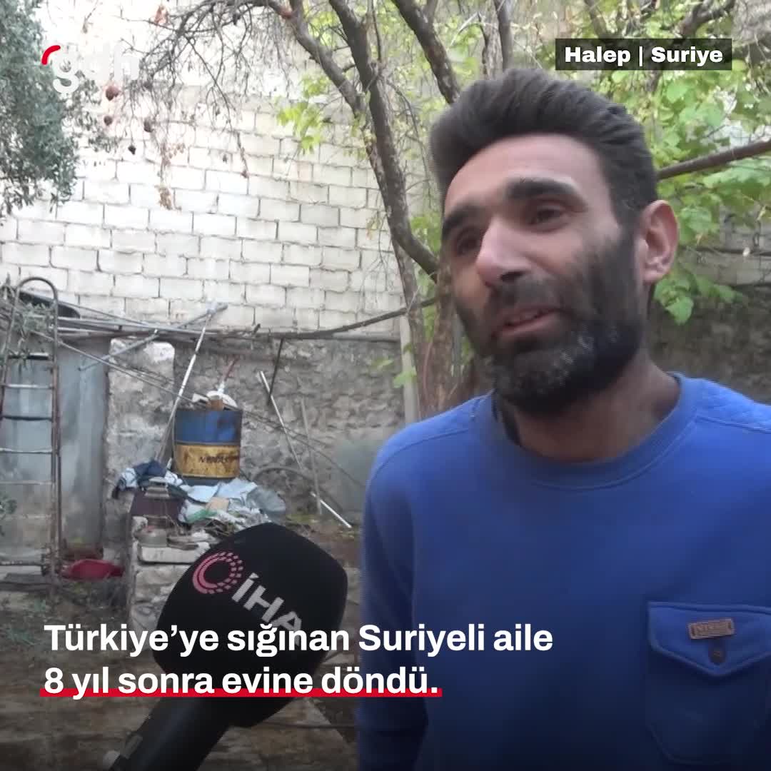 Elvuş Ailesi 2016'dan sonra Halep'e geri döndü