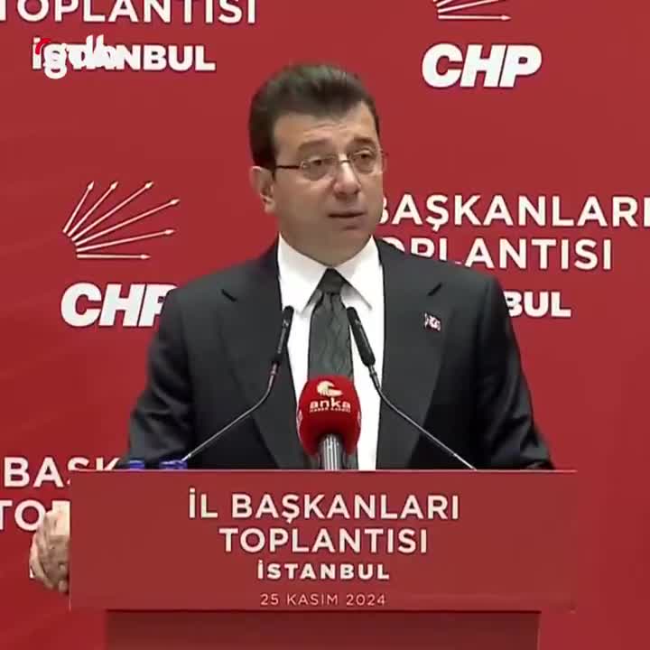 İmamoğlu: Gelecek seçim kaybı hepimizi etkiler, sebep tembellik