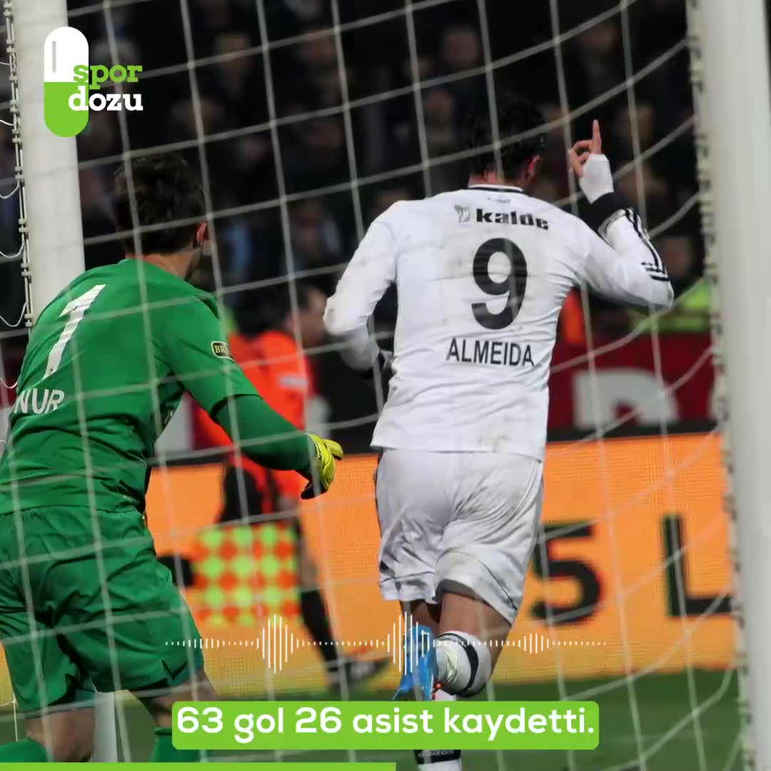 Beşiktaş efsanesi Hugo Almeida: Kafa golleriyle 44 gol!