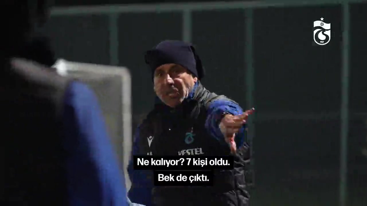 Trabzonspor, Avcı’nın taktiklerini Fenerbahçe maçıyla paylaştı