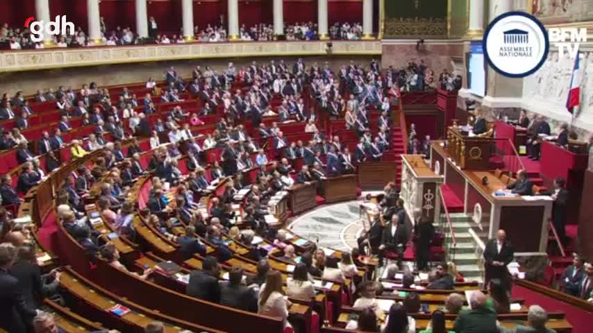 Fransa Meclisi'nde Filistin Bayrağı ve Ceza Tartışmaları