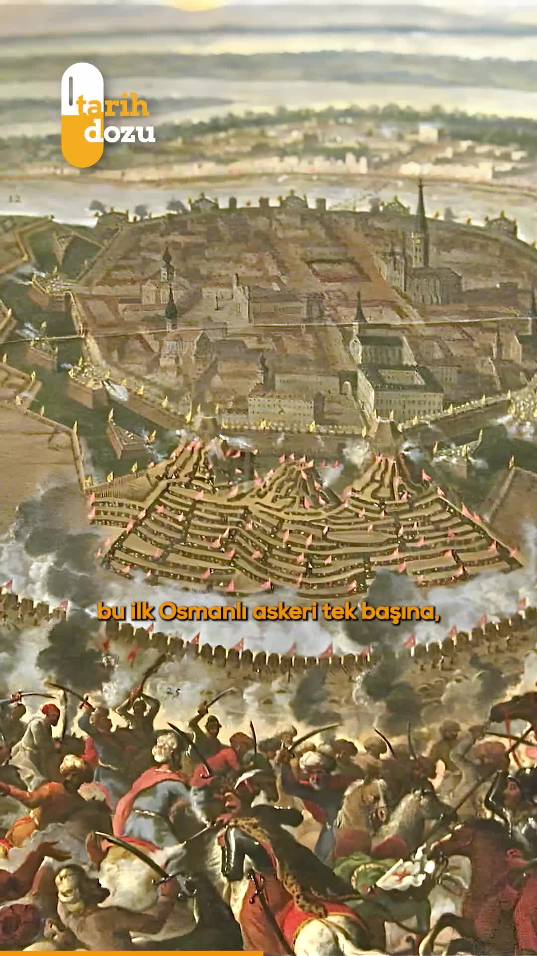Viyana Kuşatması sırasında surları aşan ilk Osmanlı askeri