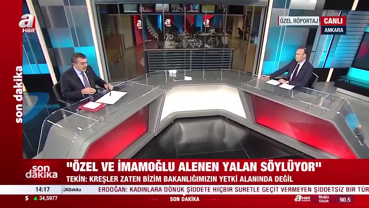 Bakan Tekin: Belediyeler kreş açamaz, iddialar asılsız