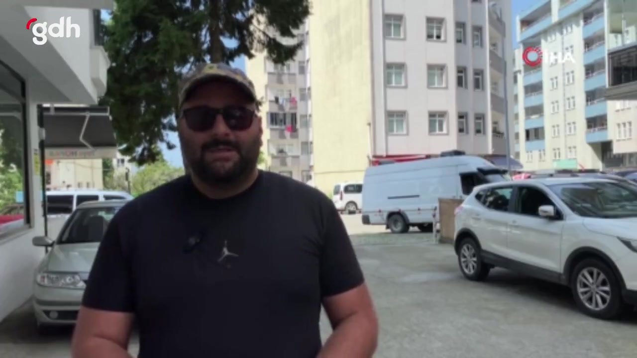 Hopa'da Oğuzhan Şanlı, başıboş köpeğin saldırısına uğradı