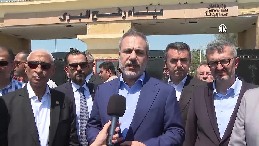 Bakan Hakan Fidan'dan dünyaya çağrı: Soykırıma dur diyelim!