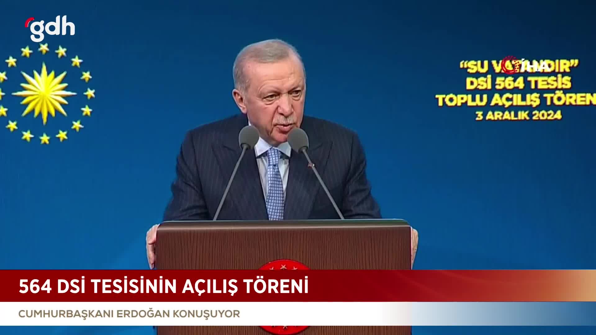 Erdoğan: 'Çevreciyiz' diyorlar ama İzmir Körfezi kirleniyor
