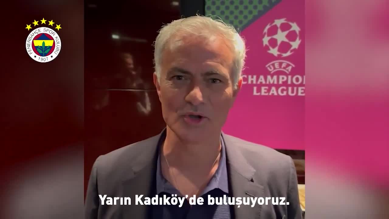 Fenerbahçe: Mourinho ile 2 Haziran’da buluşuyoruz!