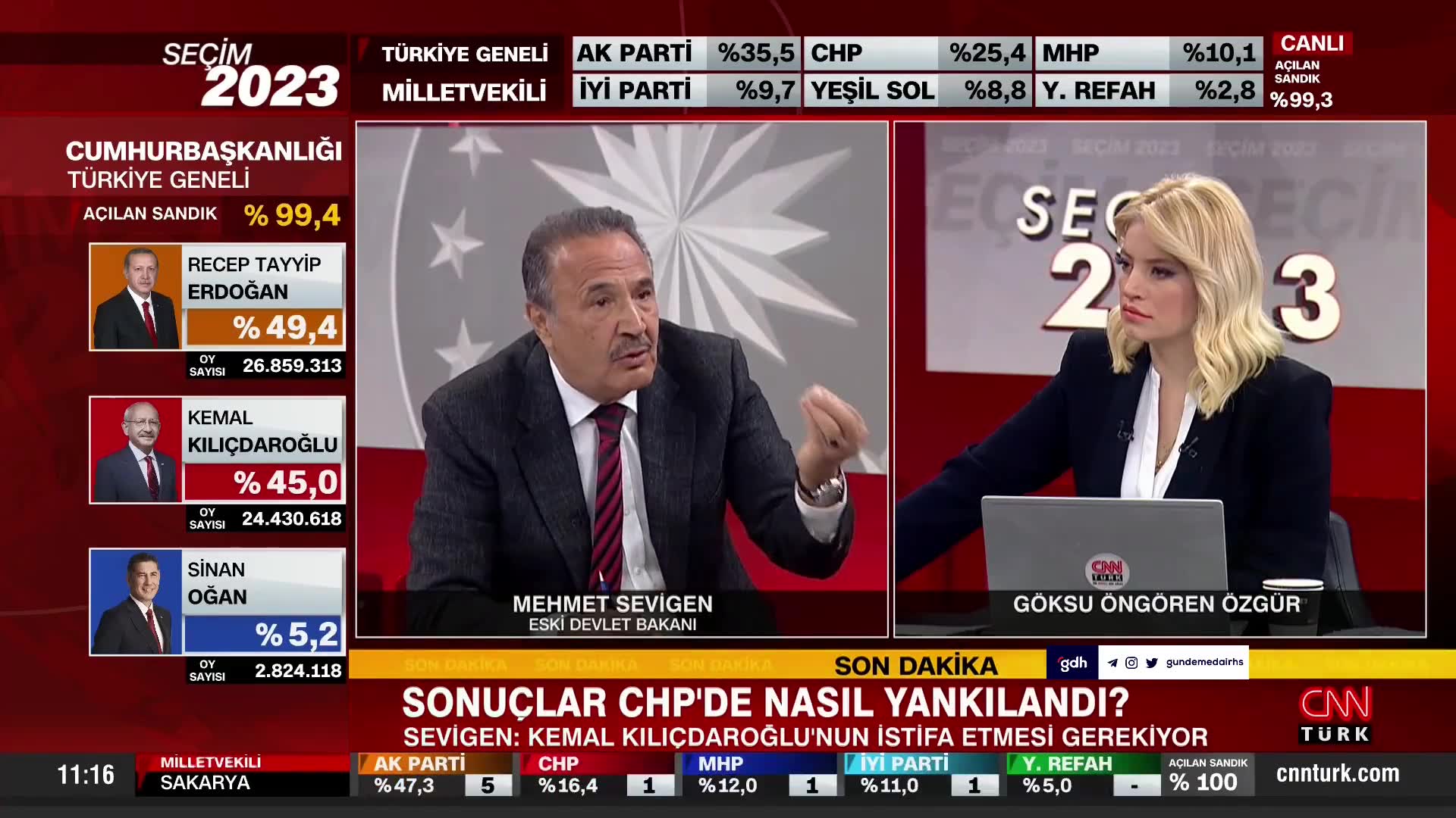 Sevigen'den Kılıçdaroğlu'na: "Davutoğlu ve Babacan neden sahneye çıkmadı?"