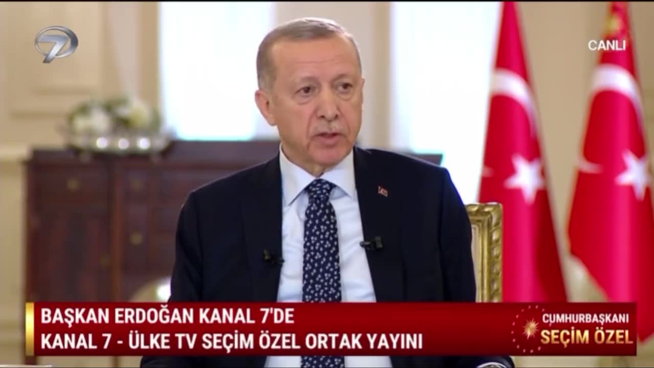 Erdoğan canlı yayında rahatsızlandığı için helallik istedi