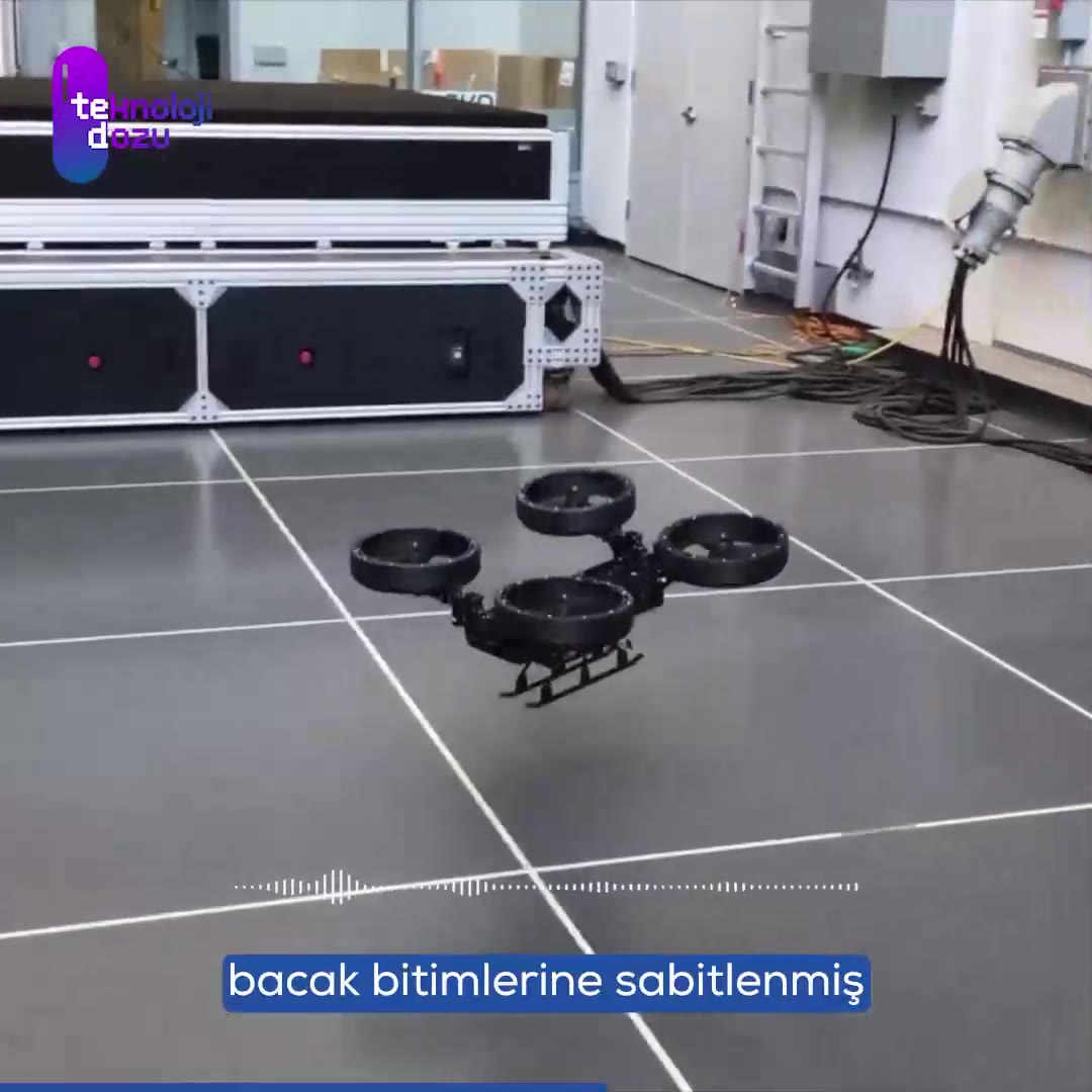 Şekil Değiştiren Robot Morphobot: Karada, Havada, Suda Hareket
