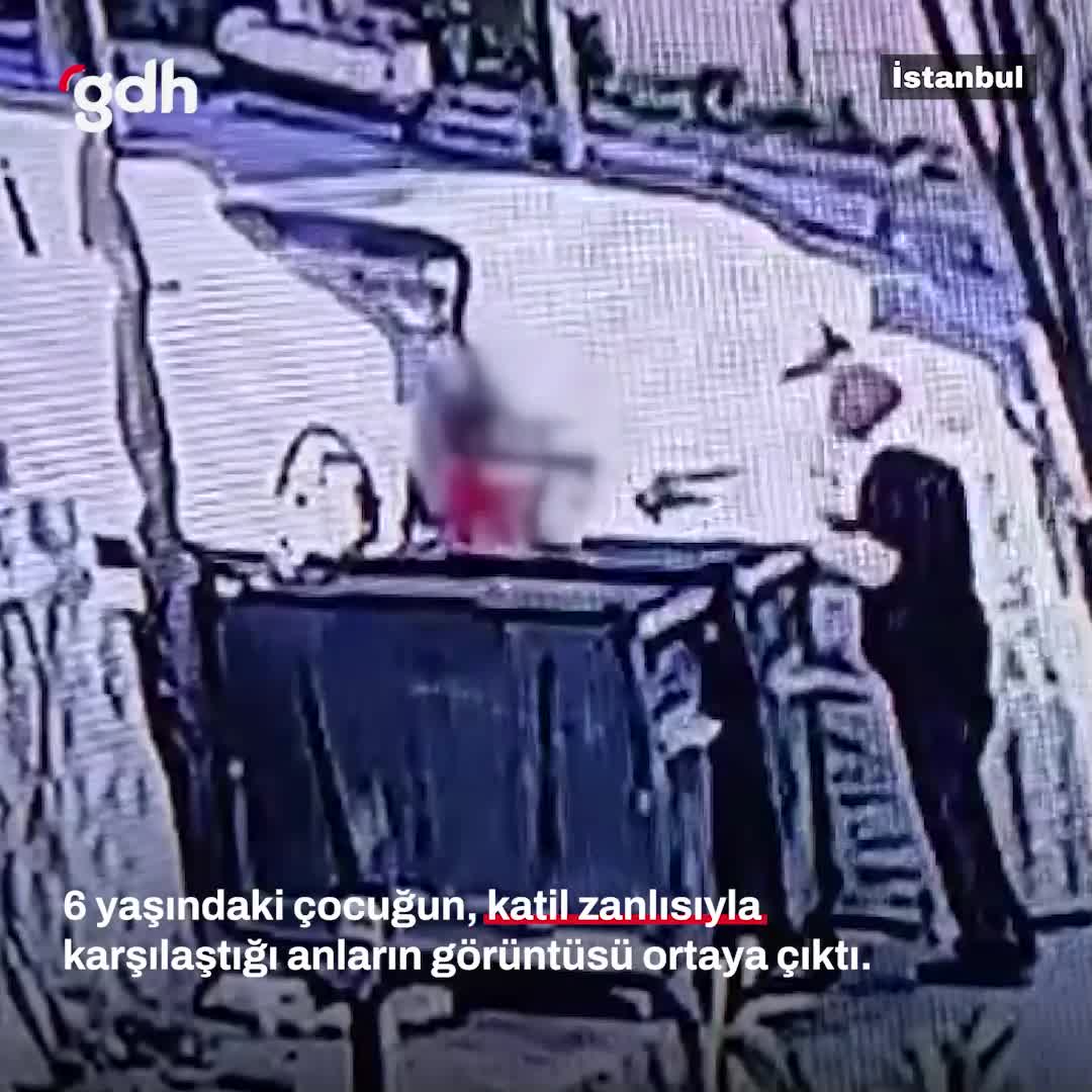 İstanbul'da mezarlıkta öldürülen 6 yaşındaki kızın görüntüleri ortaya çıktı