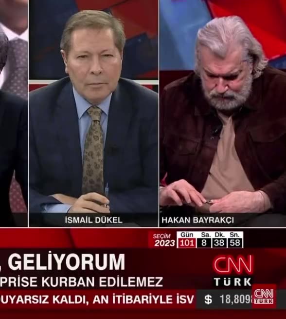 Hakan Bayrakçı canlı yayında tırnaklarını kesti, özür diledi