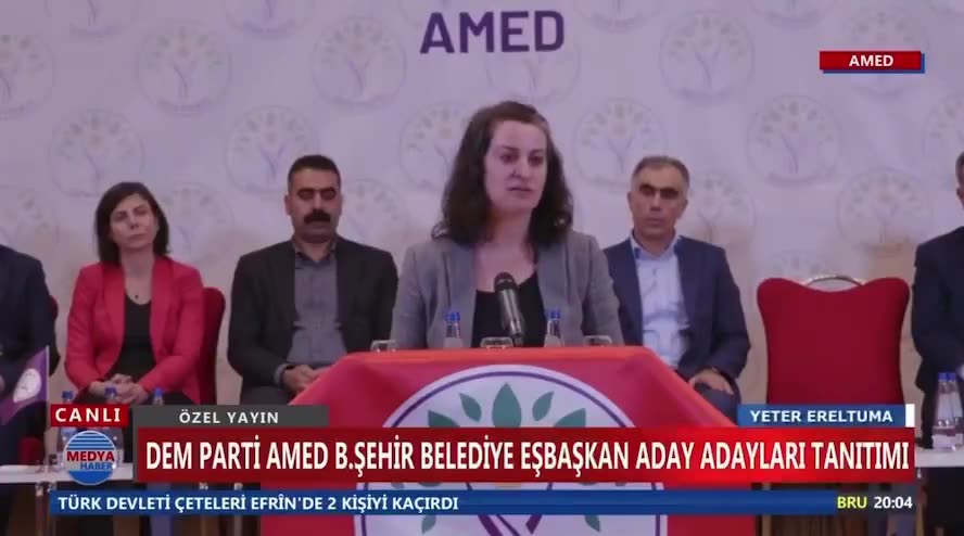 DEM Parti Aday Tanıtımı, PKK'nın şehitleriyle başladı