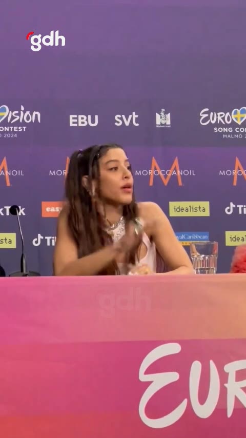 Marina Satti, Eden Golan'ı Eurovision'da tiye aldı