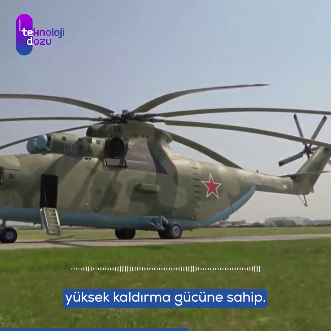 Mi-26 "Halo": Modern havacılığın en güçlü helikopteri