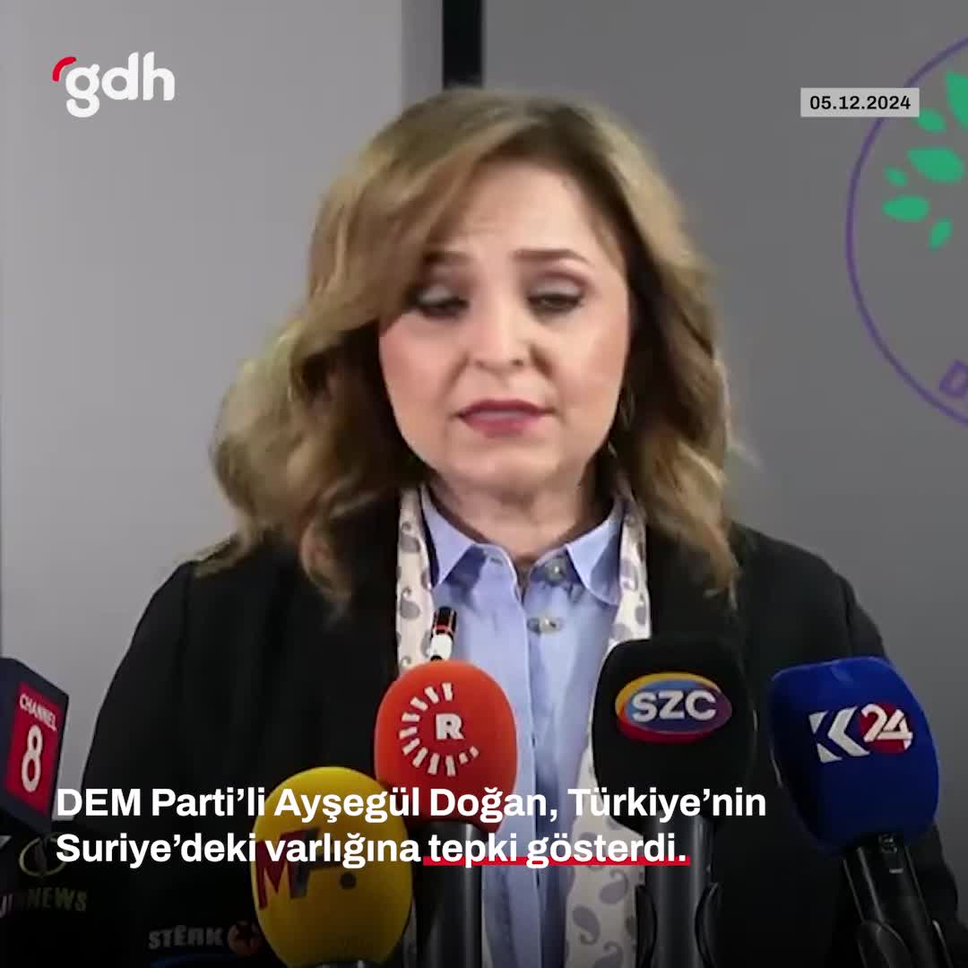 DEM Partisi: "Türkiye'nin sınır güvenliği tehdit altında değil"
