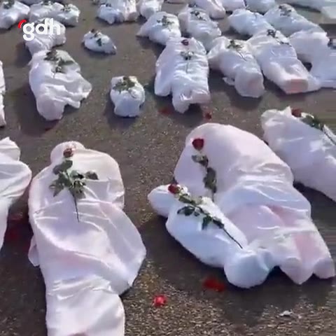 Avaaz ve Af Örgütü, Beyaz Saray önünde Filistinlileri anıldı