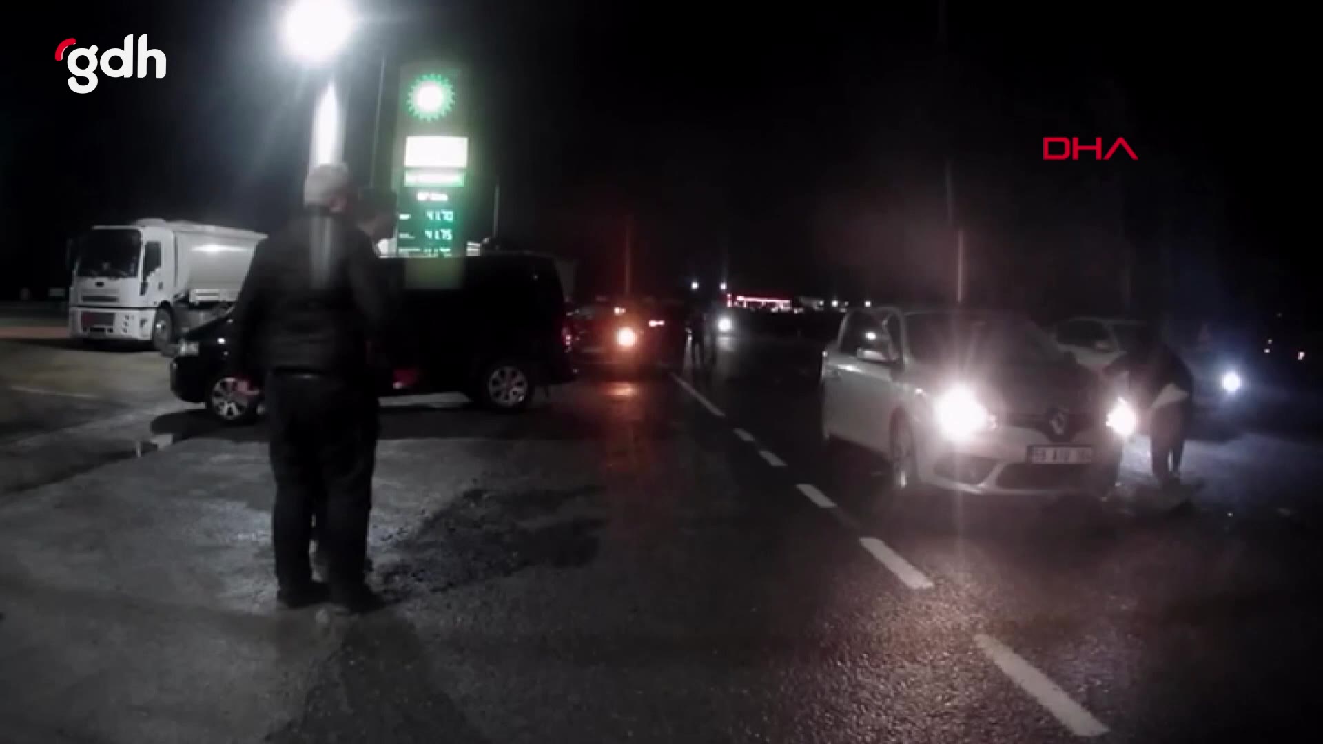 Çorlu'da otomobilin çarptığı kişi hayatını kaybetti
