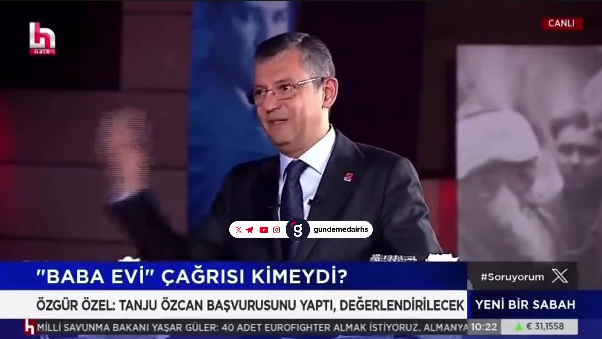 Özgür Özel, Tanju Özcan'ın CHP'ye dönüşü için Kılıçdaroğlu'na soracak