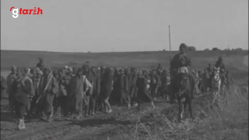 Gazze'de İngilizlere esir düşen Türk asker ve subayları