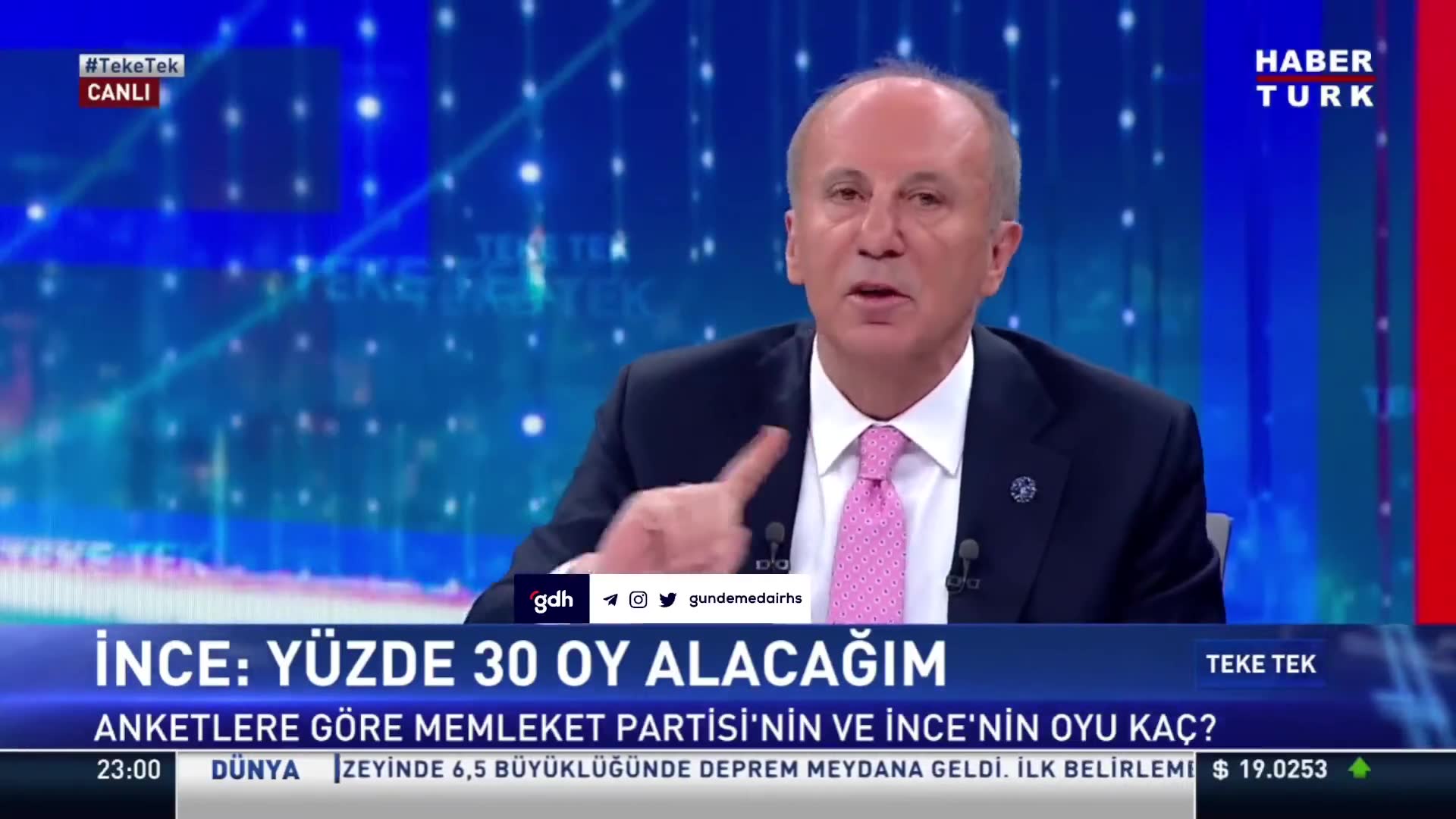 Muharrem İnce: Sadece üç kişi oyunu artırdı, diğerleri eksiltti